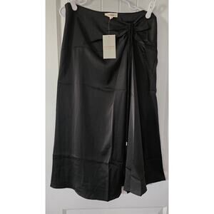 ee:some Satin Faux Wrap Skirt - Beautiful Versatile Statement Piece NWT